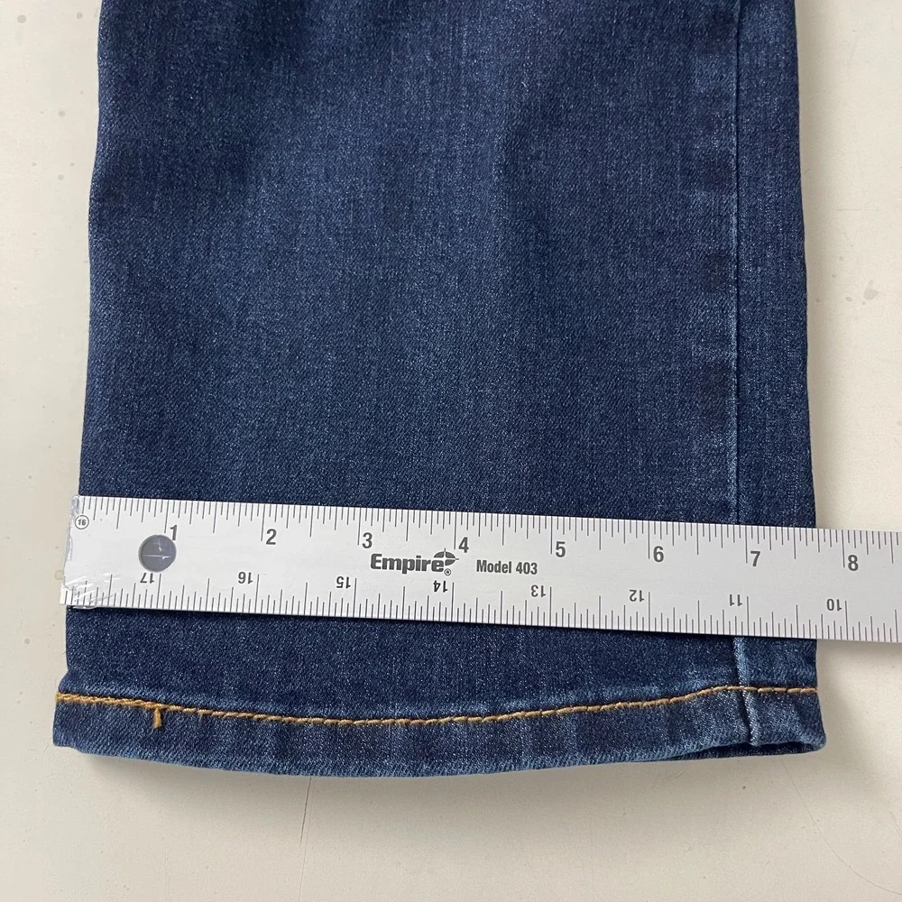 Levis 514 Jeans Mens 36x32 Blue Straight Dark Wash Denim Grunge Cowboy Work Rock